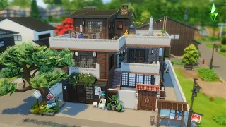 Ihna Apartments⛩️|| The Sims 4 Speed Build || Jazz Ambience || No CC