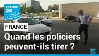 Hausse des refus d'obtempérer : dans quel cas les policiers peuvent-ils tirer ? • FRANCE 24