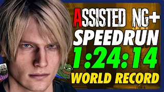 (FWR) Resident Evil 4 Remake Any% NG+ Speedrun 1:24:14