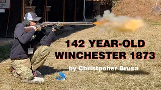 Shooting an original Winchester 1873 Lever Gun in 44-40