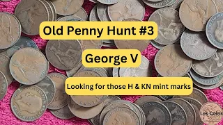 Old Penny Hunt - George V #coins #hunt #oldcoins