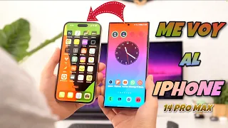 ADIÓS S23 ULTRA ¡Me CAMBIO al iPhone 14 Pro Max! Y...