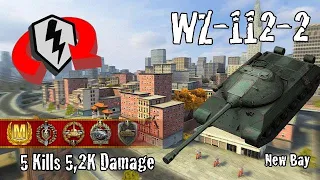 WZ-112-2  |  5 Kills 5,2K Damage  |  WoT Blitz Replays