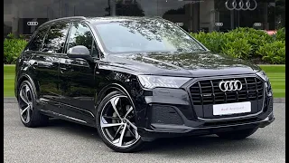 2020 Approved Used Audi Q7 Black Edition 50 TDI quattro 286 PS tiptronic | Stoke Audi