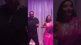 Nora Fatehi, Govinda and Ganesh Acharya dancing together for their upcoming video song #shorts