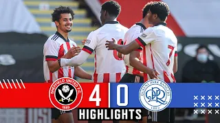 Sheffield United 4-0 QPR | U23s PDL North Highlights | Iliman Ndiaye, Brooks, Brunt & Gloms goals.