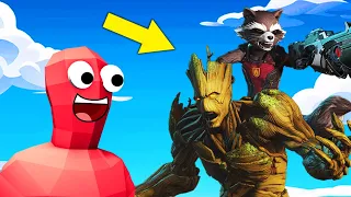 I UPGRADE This Wobbler Into GROOT AND ROCKET! - TABS Unit Creator