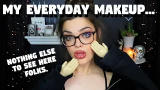 Doing my everyday makeup...with tiny hands (challenge)