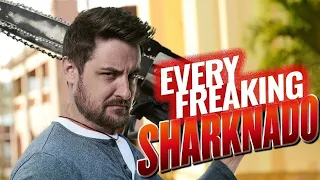 I get sucked into a beernado until I explain all 6 Sharknado movies