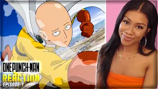 FIRST TIME WATCHING ONE PUNCH MAN (ep.1 & 2) Reaction