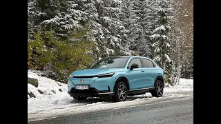 Honda e:Ny1 uketest, og test av rekkevidde på snø