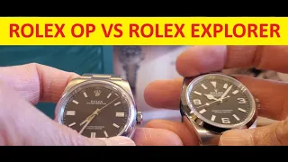 Rolex Explorer 36mm 124270 vs Rolex Oyster Perpetual 36mm 116000 Comparison