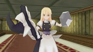 MMD ASFR - Marisa crosses the line (Gold ver.)