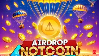 Airdrop Токенов Notcoin В Telegram - Конвертация Балансов NOT Кошельков