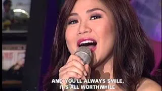 Sarah Geronimo sings 'I Won't Last A Day Without You' on ASAP