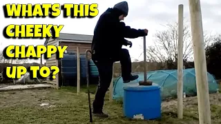 THE FRIDAY ALLOTMENT PART 1 First video of 2024|JOIN ME AS I START TO SET UP THE NEW ALLOTMENT