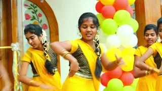 Asainthidu Asainthidu ulagamaei asainthidu || Tamil dance 2020 | Sacred Heart Church, Pacode