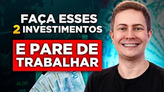 Quanto você precisa investir para VIVER DE RENDA e PARAR DE TRABALHAR?