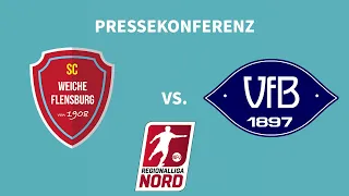 5. Spieltag Regionalliga Nord 23/24 | SC Weiche Flensburg 08 - VfB Oldenburg | Pressekonferenz