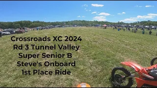 Crossroads 2024 Rd 3 Tunnel Valley Steve's Onboard