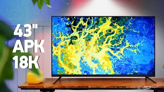 43" TV за 18 000 руб с возможностью установки apk