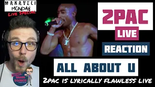 2Pac - All About U LIVE at House of Blues | 2PAC LIVE IS LYRICALLY FLAWLESS | UK REACTION