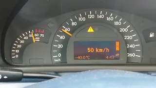 Mercedes c240 acceleration