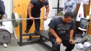 Alvin Walden's 435 Pound Bench Press at 61-years-old