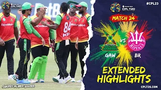 Extended Highlights | Barbados Royals vs Guyana Amazon Warriors | CPL 2023