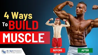 💪Doctor Reveals 𝗧𝗵𝗲 𝗢𝗻𝗹𝘆 4 Ways To Build Muscle