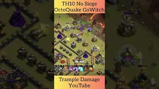 TH10 No siege GoWitch!!