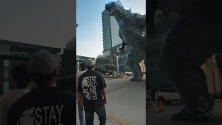 Godzilla 🦖 in Bangalore #godzilla #gojira #godzillaxkong #vfx #cgi #blender3d #bangalore #shorts