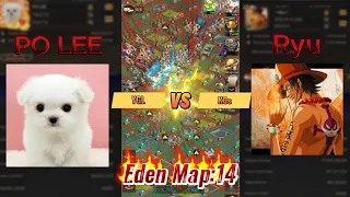 Eden Map:14 YGL Vs K0s ''Trying to port PO LEE Close to the Door''- Last Shelter Survival