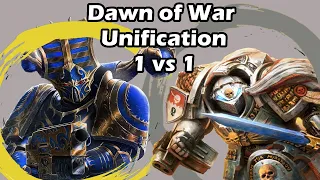 Dawn of War Unification: 1 vs 1 Demon Hunters (MrBlueDude) vs Thousand Sons (HMD)