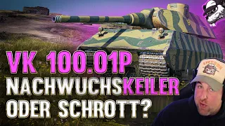 VK 100.01P - Nachwuchskeiler oder Schrott? [World of Tanks - Gameplay - Deutsch - WQHD]