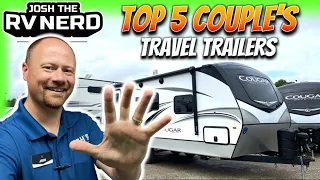 Top 5 Couple's Camping Travel Trailers for 2022