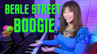 Beale Street BOOGIE (Eric Baumgartner) Piano Cover by Tracy Harris Bird, Yamaha CSP- 170