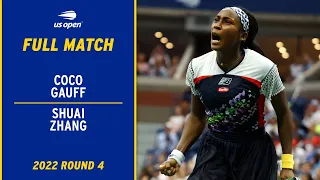 Coco Gauff vs. Shuai Zhang Full Match | 2022 US Open Round 4