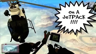 GTA Jet Pack Mod | First Person Jetpack shootout | Gta SA Remastered First Person Gameplay