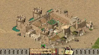 Wolf & Lionheart vs Saladin & Wazir | Requested Game | Stronghold Crusader 2v2