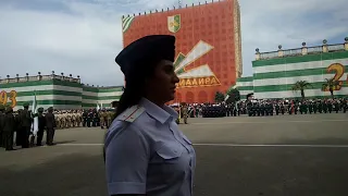 Военный парад в Сухуме. 30 сентября 2018