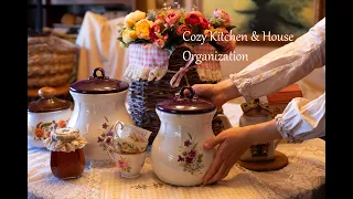 🧺 Cozy Kitchen and House Organization | Making a basket | Slow and Cozy Life