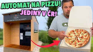 Jediný AUTOMAT NA PIZZU v ČR!  Upeče Pizzu jako z PIZZERIE?