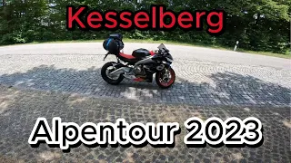 Verkehr jagen am Kesselberg | Alpentour 2023 | Aprilia RS 660