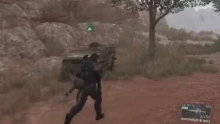 MGS5 Fail- Snake Gets Electrocuted