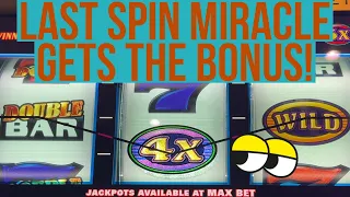 OMG Another True Last Spin Miracle! Spin Monday With the New Double Gold Rising Re-Spins!