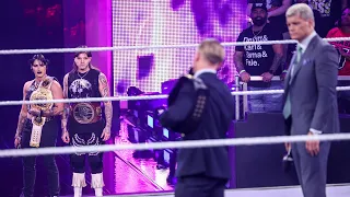 Rhea Ripley y Dominik Mysterio interrumpen a Cody Rhodes - WWE NTX 10 de Octubre 2023 Español Latino