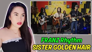 FRANZ Rhythm - SISTER GOLDEN HAIR_(America) COVER | FAMILY BAND