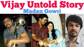 VIJAY UNTOLD STORY | Tamil | Motivation |  Madan Gowri | MG