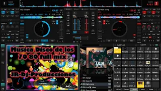 Música disco de los 80-90 full mix JR Dj Producciones.